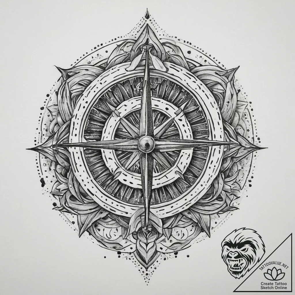 Tattoo sketch mythical tattoo, artistic tatto... - tattoo sketch (№1760193658_0, 11.10.2025 14:40) — tattoovalue.net