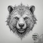 Tattoo sketch veles, the god of the underworl… – tattoo sketch (№1760196265_0, 11.10.2025 15:24) — tattoovalue.net