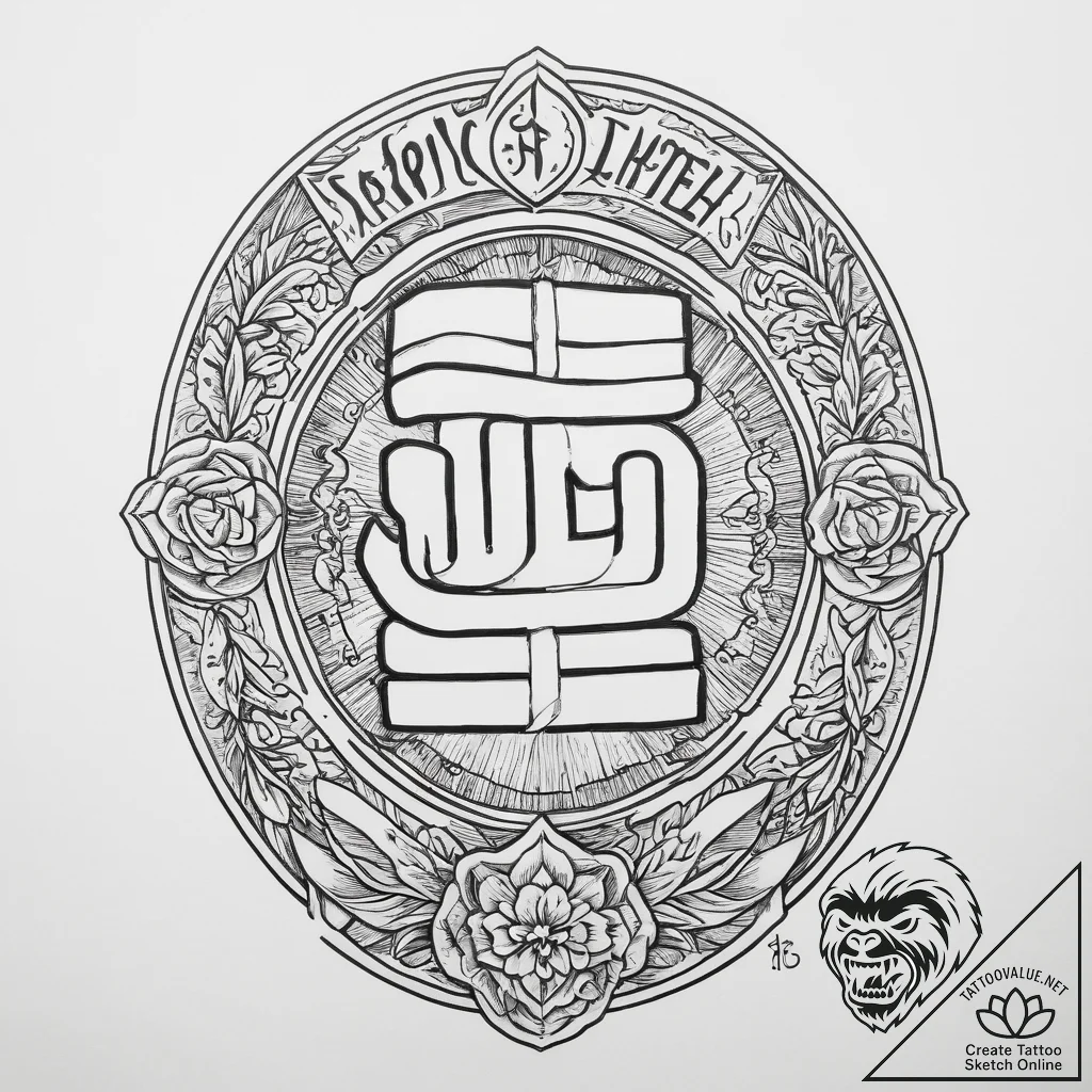 Tattoo sketch judo belt with a quote, ink ill... - tattoo sketch (№1760196698_0, 11.10.2025 15:31) — tattoovalue.net