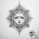 Tattoo sketch cosmic fable – tattoo sketch (№1760199311_0, 11.10.2025 16:15) — tattoovalue.net