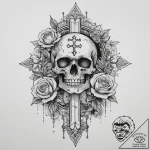Tattoo sketch vintage mirror tattoo, tattoo l… – tattoo sketch (№1760200190_0, 11.10.2025 16:29) — tattoovalue.net