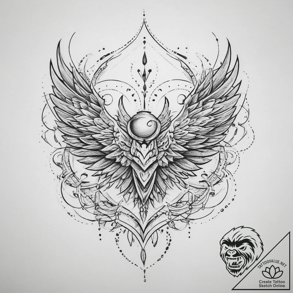 Tattoo sketch air, tattoo flash sheet design,... - tattoo sketch (№1760202360_0, 11.10.2025 17:06) — tattoovalue.net
