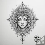 Tattoo sketch holy myth, tattoo sketch design… – tattoo sketch (№1760203226_0, 11.10.2025 17:20) — tattoovalue.net