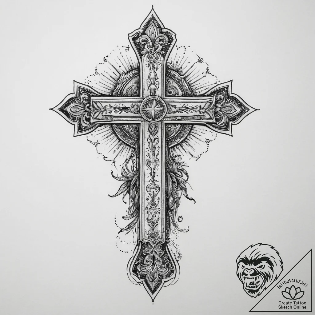 Tattoo sketch spiritual lettering, tattoo lin... - tattoo sketch (№1760204306_0, 11.10.2025 17:38) — tattoovalue.net
