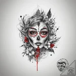Tattoo sketch metal, ink illustration for tat… – tattoo sketch (№1760207122_0, 11.10.2025 18:25) — tattoovalue.net