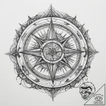 Tattoo sketch cosmic essence, concept art for… – tattoo sketch (№1760209287_0, 11.10.2025 19:01) — tattoovalue.net