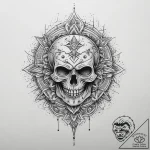 Tattoo sketch mortal, ink illustration for ta… – tattoo sketch (№1760210153_0, 11.10.2025 19:15) — tattoovalue.net
