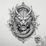 Tattoo sketch iron chain, tattoo flash sheet… – tattoo sketch (№1760211017_0, 11.10.2025 19:30) — tattoovalue.net