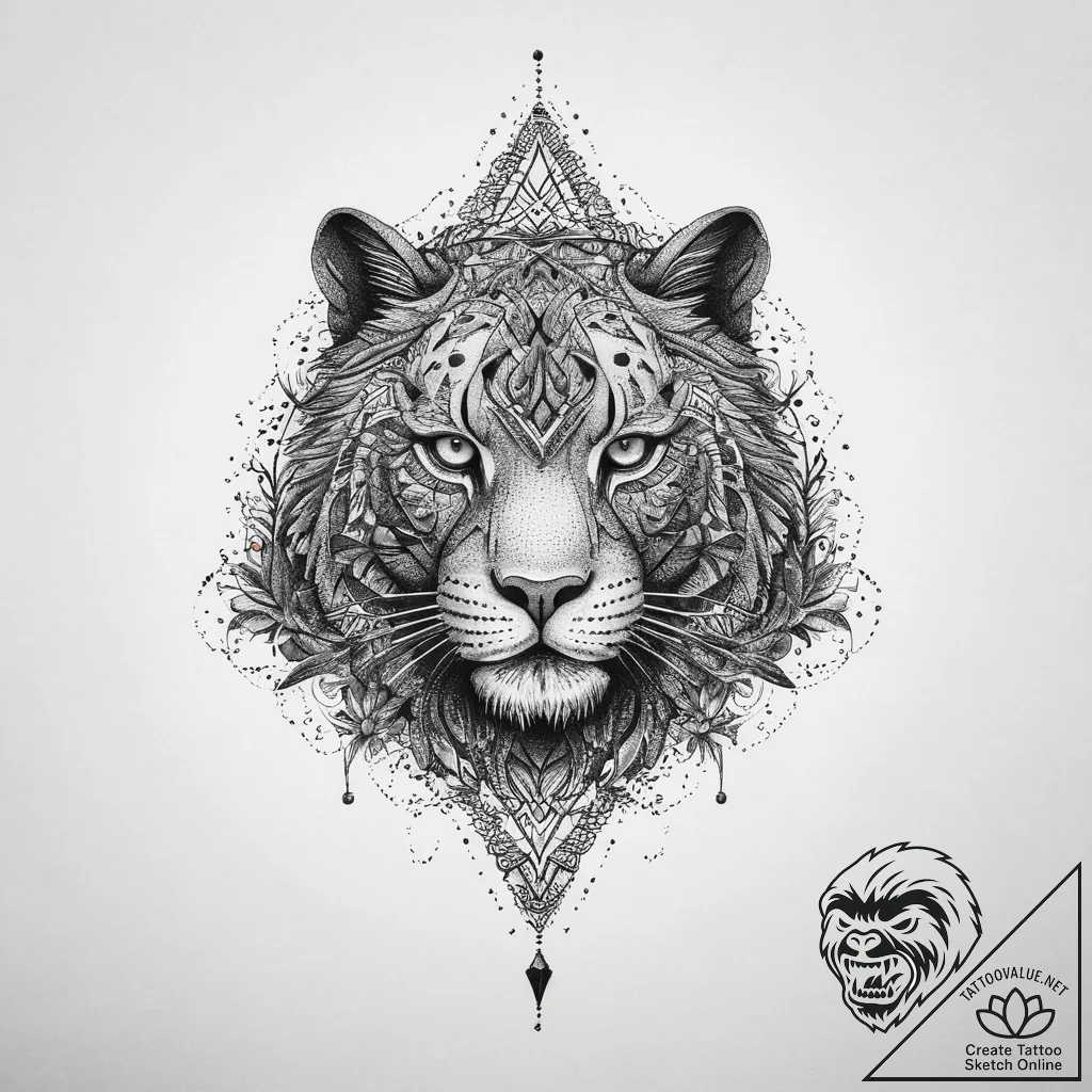 Tattoo sketch bard, tattoo sketch design, dot... - tattoo sketch (№1760211449_0, 11.10.2025 19:37) — tattoovalue.net