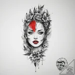 Tattoo sketch lipstick tattoo, artistic tatto… – tattoo sketch (№1760212745_0, 11.10.2025 19:59) — tattoovalue.net