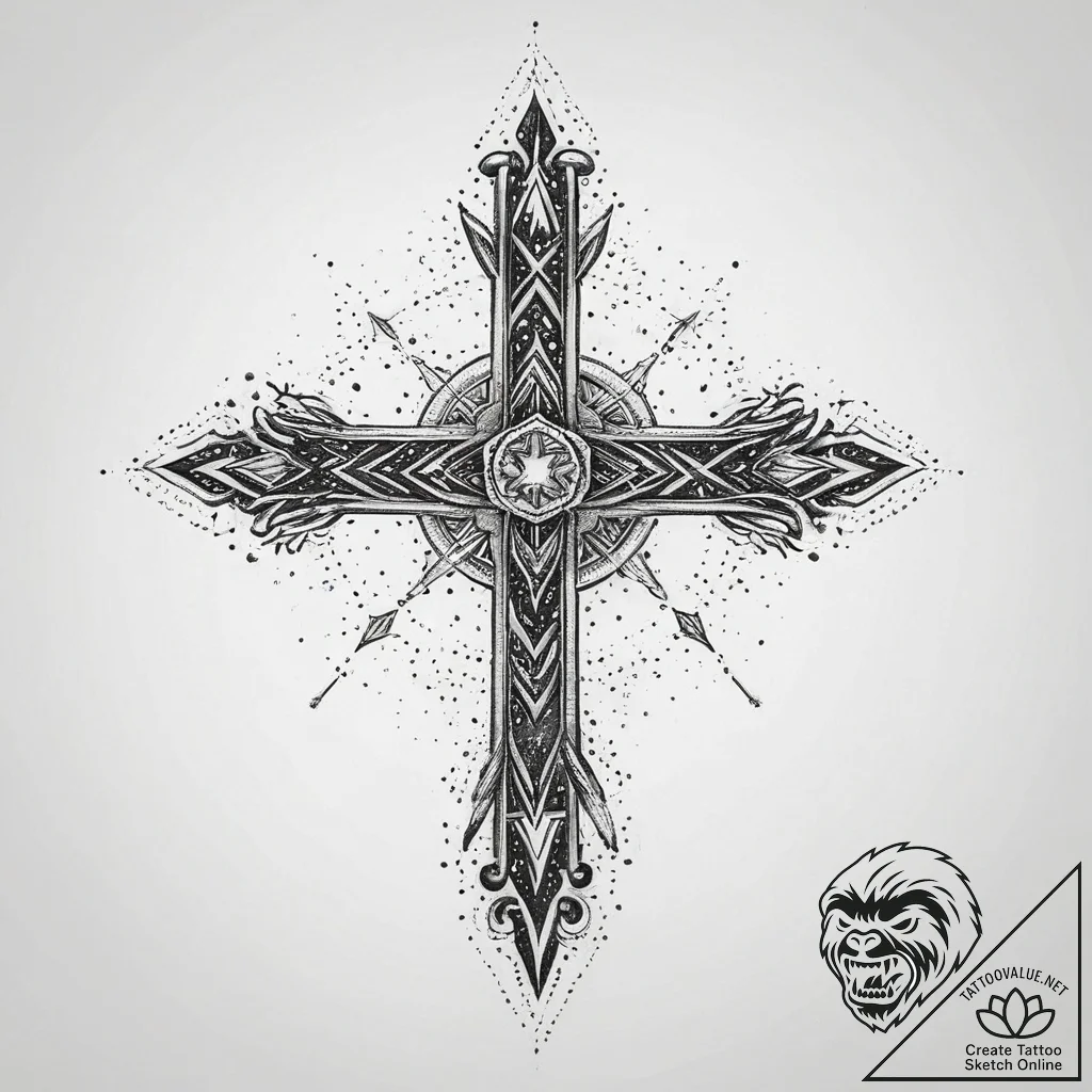 Tattoo sketch созвездие, tattoo sketch design... - tattoo sketch (№1760215128_0, 11.10.2025 20:38) — tattoovalue.net