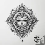 Tattoo sketch mystical redemption, tattoo fla… – tattoo sketch (№1760216639_0, 11.10.2025 21:03) — tattoovalue.net