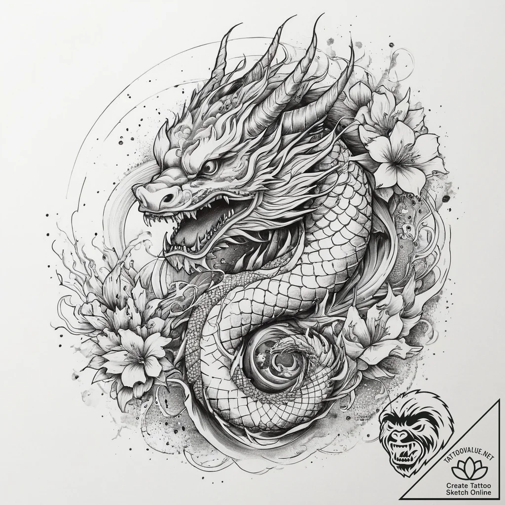 Tattoo sketch cosmic self, concept art for ta... - tattoo sketch (№1760222071_0, 11.10.2025 22:34) — tattoovalue.net