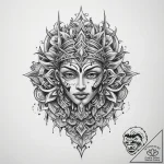 Tattoo sketch sacred kingdom, artistic tattoo… – tattoo sketch (№1760223157_0, 11.10.2025 22:52) — tattoovalue.net