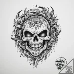 Tattoo sketch nightmare, concept art for tatt… – tattoo sketch (№1760225756_0, 11.10.2025 23:35) — tattoovalue.net