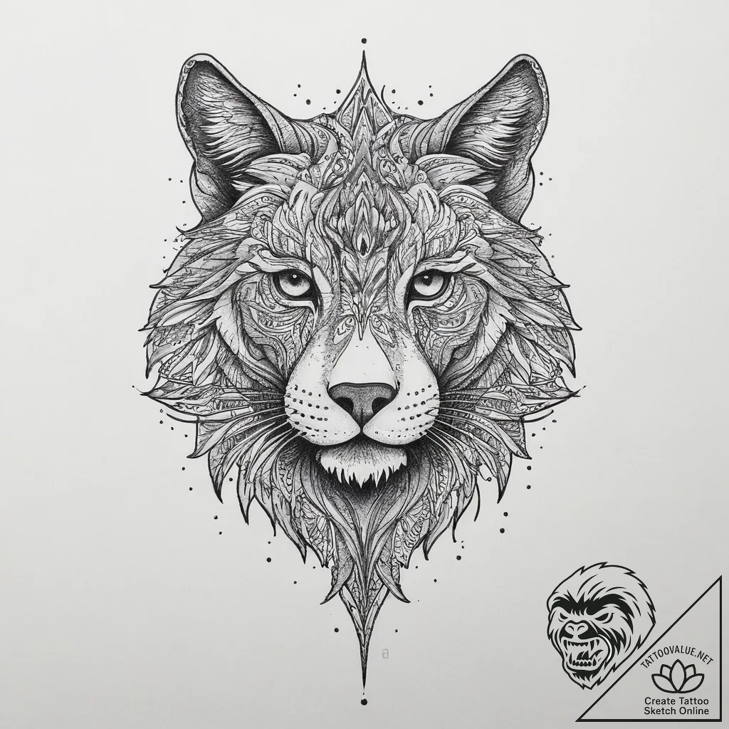 Tattoo sketch emotion, concept art for tattoo... - tattoo sketch (№1760226421_0, 11.10.2025 23:47) — tattoovalue.net