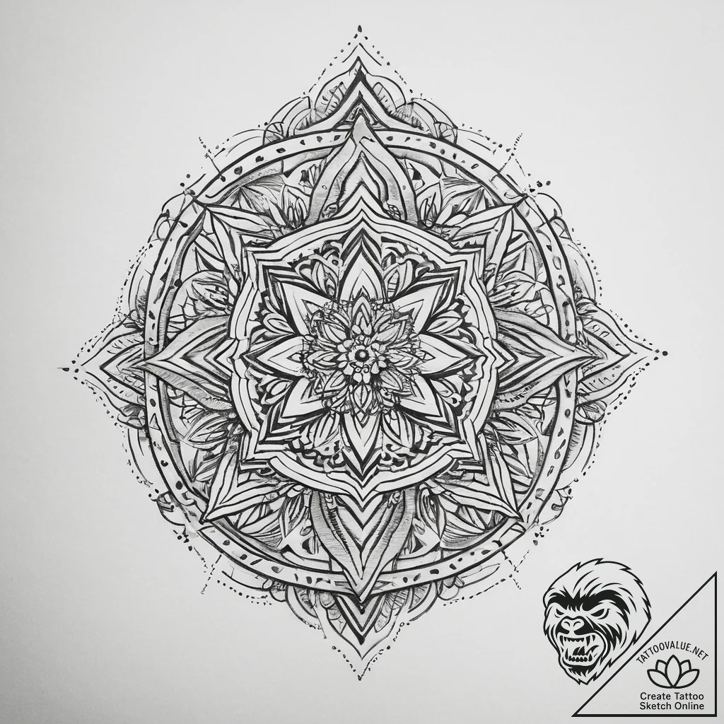 Tattoo sketch hands with a brush, tattoo line... - tattoo sketch (№1760229025_0, 12.10.2025 00:30) — tattoovalue.net