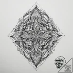 Tattoo sketch element, tattoo line art, black… – tattoo sketch (№1760233164_0, 12.10.2025 01:39) — tattoovalue.net