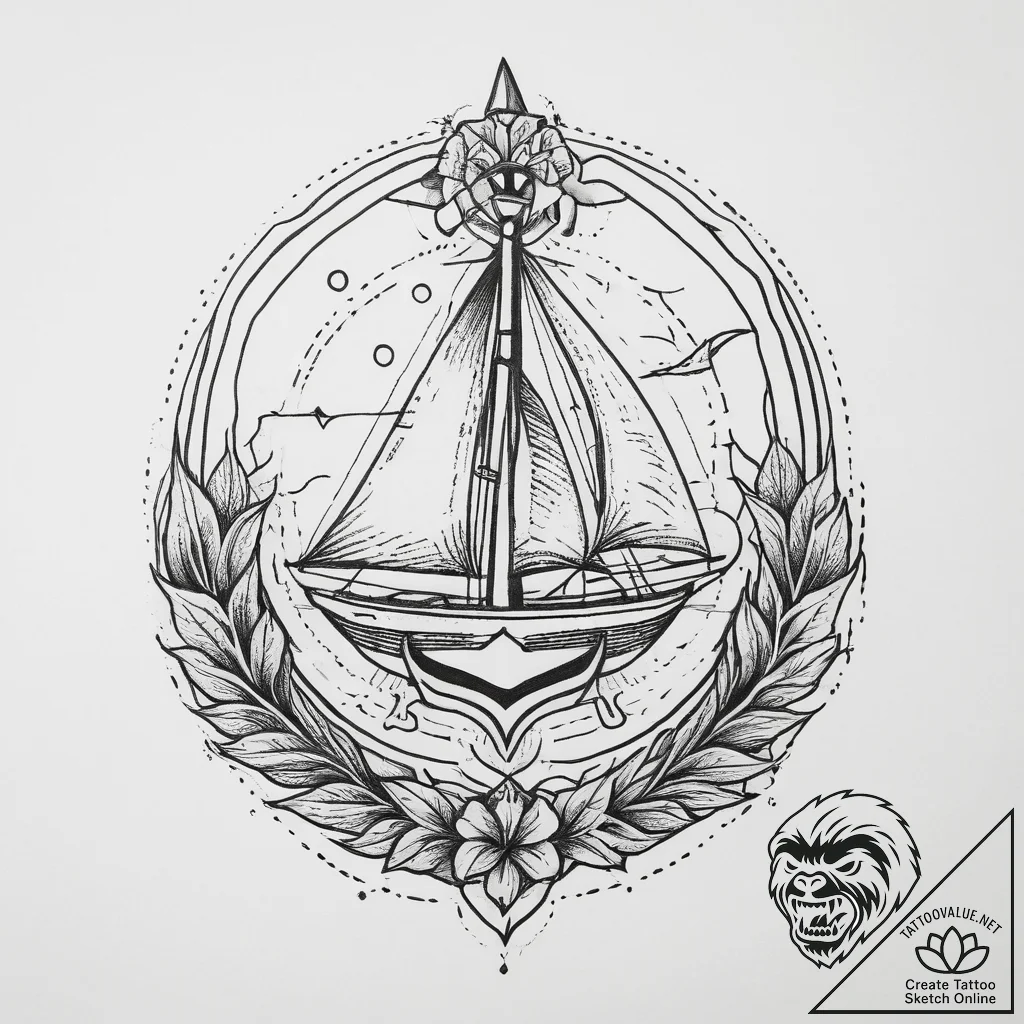 Tattoo sketch wood, tattoo line art, on a cle... - tattoo sketch (№1760237737_0, 12.10.2025 02:55) — tattoovalue.net