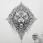 Tattoo sketch elegant tattoo – tattoo sketch (№1760238876_0, 12.10.2025 03:14) — tattoovalue.net