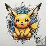 Tattoo sketch pokemon pikachu, tattoo sketch… – tattoo sketch (№1760245850_0, 12.10.2025 05:10) — tattoovalue.net