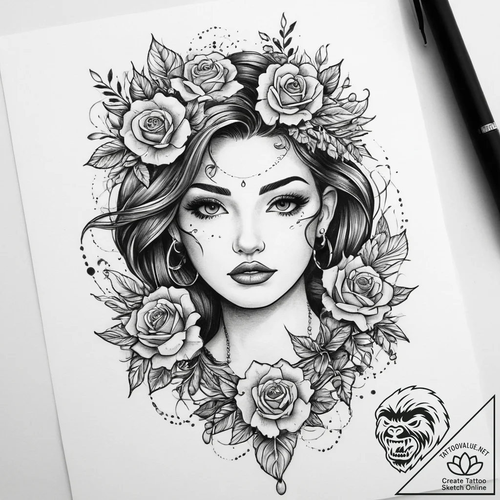 Tattoo sketch card making a birthday card - tattoo sketch (№1760248028_0, 12.10.2025 05:47) — tattoovalue.net