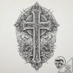 Tattoo sketch a symbolic object, tattoo sketc… – tattoo sketch (№1760249334_0, 12.10.2025 06:08) — tattoovalue.net