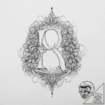 Tattoo sketch a couple’s initials, tattoo lin… – tattoo sketch (№1760258704_0, 12.10.2025 08:45) — tattoovalue.net