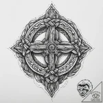 Tattoo sketch knot, tattoo line art, detailed… – tattoo sketch (№1760263668_0, 12.10.2025 10:07) — tattoovalue.net