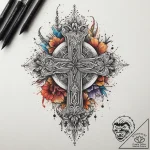 Tattoo sketch perfume tattoo, tattoo sketch d… – tattoo sketch (№1760266267_0, 12.10.2025 10:51) — tattoovalue.net