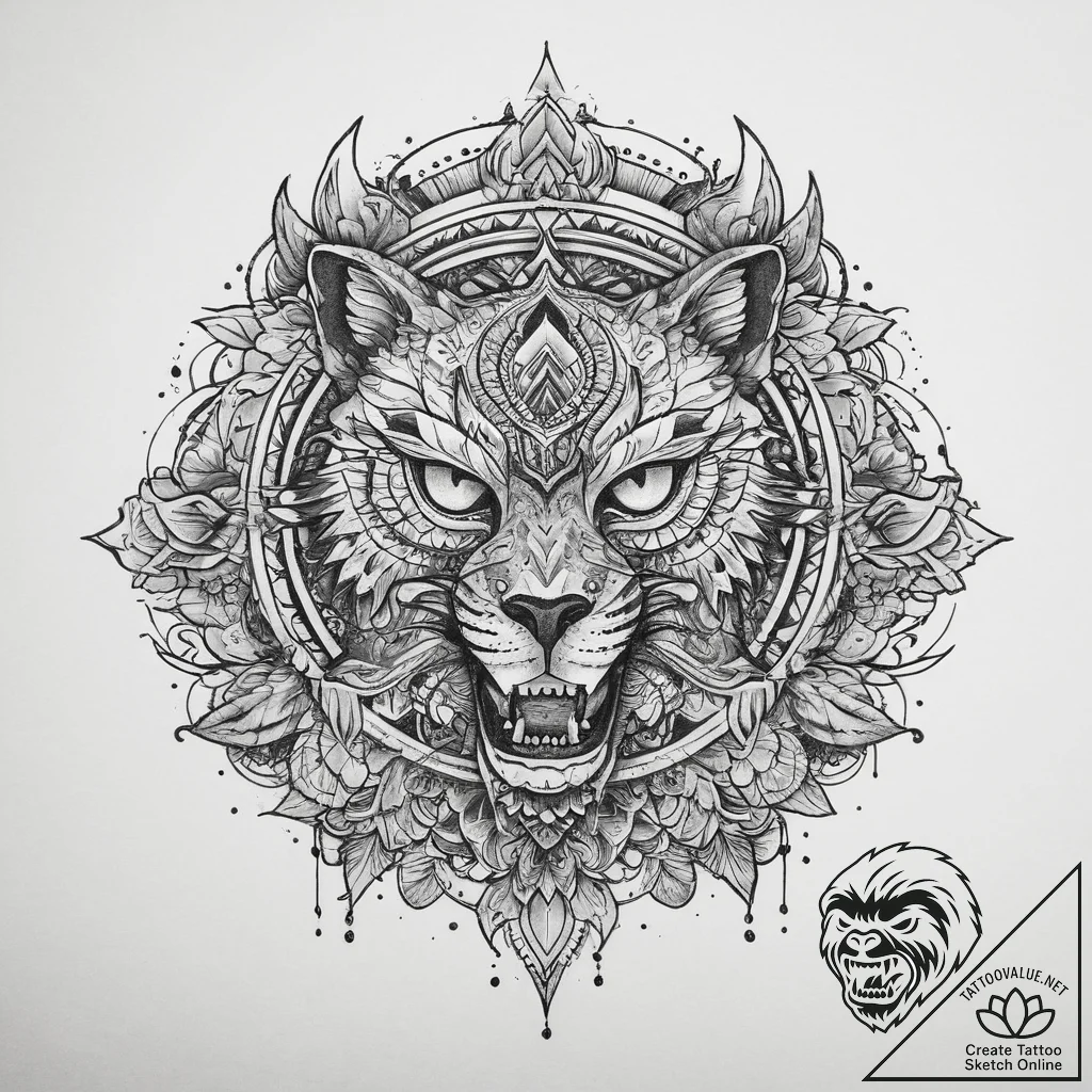 Tattoo sketch palace, artistic tattoo sketch,... - tattoo sketch (№1760266699_0, 12.10.2025 10:58) — tattoovalue.net