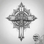Tattoo sketch chosen one, artistic tattoo ske… – tattoo sketch (№1760267784_0, 12.10.2025 11:16) — tattoovalue.net