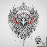 Tattoo sketch eagle, tattoo line art, black a… – tattoo sketch (№1760269964_0, 12.10.2025 11:52) — tattoovalue.net
