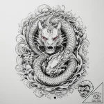 Tattoo sketch blessed portrayal, tattoo drawi… – tattoo sketch (№1760274081_0, 12.10.2025 13:01) — tattoovalue.net