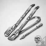 Tattoo sketch blacksmith forge and tongs – tattoo sketch (№1760274298_0, 12.10.2025 13:04) — tattoovalue.net