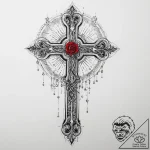 Tattoo sketch lock, concept art for tattoo, l… – tattoo sketch (№1760274949_0, 12.10.2025 13:15) — tattoovalue.net