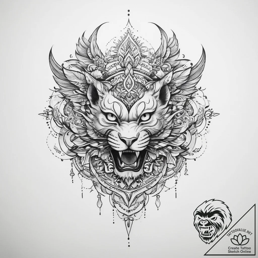 Tattoo sketch air - tattoo sketch (№1760278002_0, 12.10.2025 14:06) — tattoovalue.net