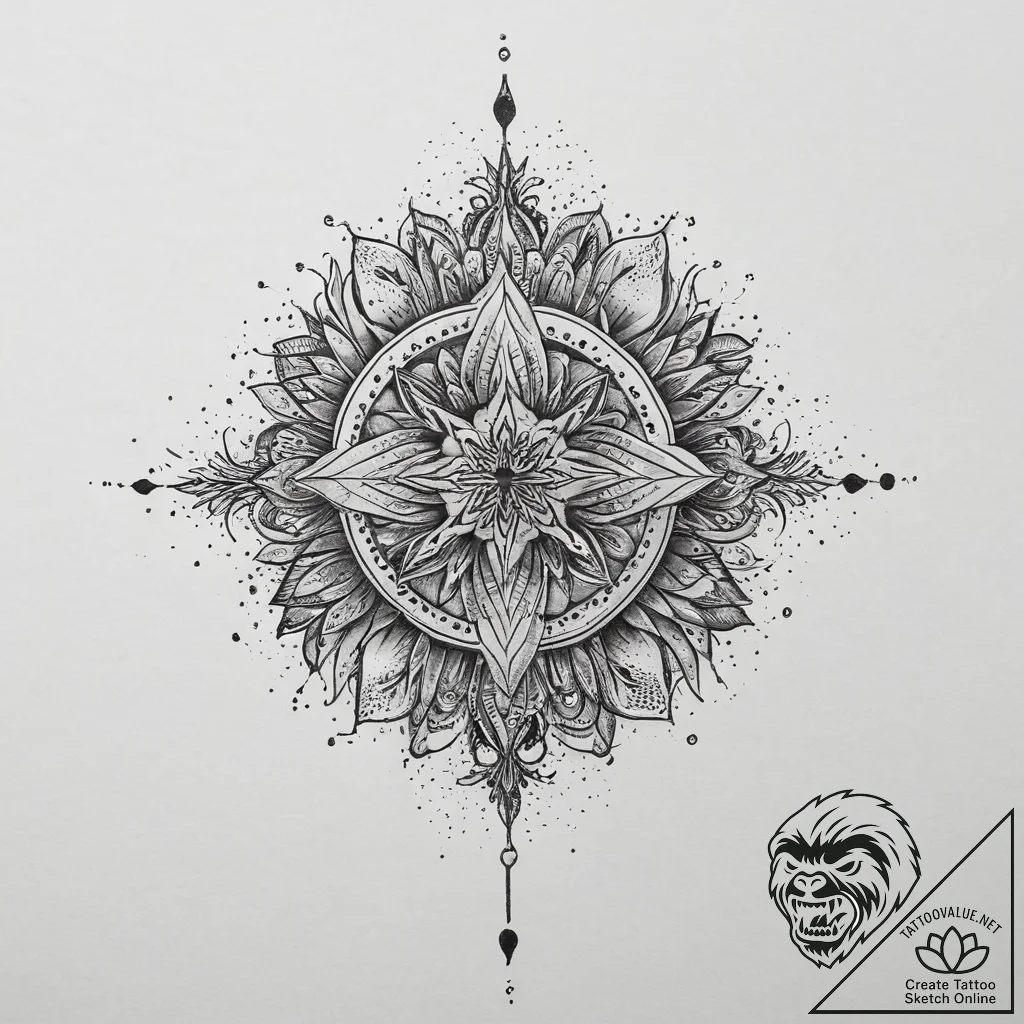 Tattoo sketch kingdom, tattoo line art, muted... - tattoo sketch (№1760279948_0, 12.10.2025 14:39) — tattoovalue.net