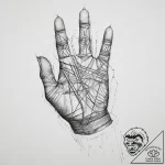 Tattoo sketch hands with a thread, concept ar… – tattoo sketch (№1760282123_0, 12.10.2025 15:15) — tattoovalue.net