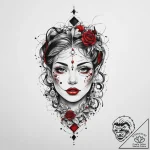 Tattoo sketch pearl string tattoo, tattoo fla… – tattoo sketch (№1760286910_0, 12.10.2025 16:35) — tattoovalue.net