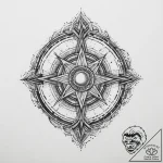 Tattoo sketch cosmic being, tattoo line art,… – tattoo sketch (№1760287357_0, 12.10.2025 16:42) — tattoovalue.net