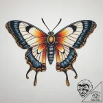 Tattoo sketch cecropia moth, tattoo drawing o… – tattoo sketch (№1760290254_0, 12.10.2025 17:30) — tattoovalue.net