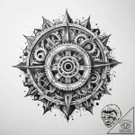 Tattoo sketch шестеренки, tattoo line art, on… – tattoo sketch (№1760291123_0, 12.10.2025 17:45) — tattoovalue.net