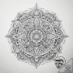 Tattoo sketch spiritual scene, ink illustrati… – tattoo sketch (№1760292654_0, 12.10.2025 18:10) — tattoovalue.net