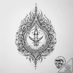Tattoo sketch a magical symbol, concept art f… – tattoo sketch (№1760293109_0, 12.10.2025 18:18) — tattoovalue.net