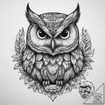 Tattoo sketch owl tattoo, tattoo flash sheet… – tattoo sketch (№1760295510_0, 12.10.2025 18:58) — tattoovalue.net