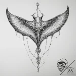 Tattoo sketch manta ray, concept art for tatt… – tattoo sketch (№1760296375_0, 12.10.2025 19:12) — tattoovalue.net