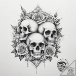 Tattoo sketch cosmic past, tattoo drawing out… – tattoo sketch (№1760303803_0, 12.10.2025 21:16) — tattoovalue.net