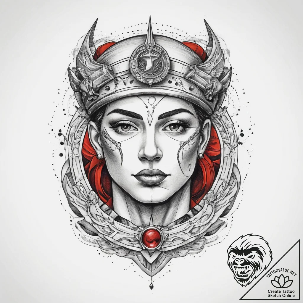 Tattoo sketch cosmic person, artistic tattoo... - tattoo sketch (№1760304020_0, 12.10.2025 21:20) — tattoovalue.net