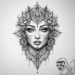 Tattoo sketch soul – tattoo sketch (№1760305317_0, 12.10.2025 21:41) — tattoovalue.net